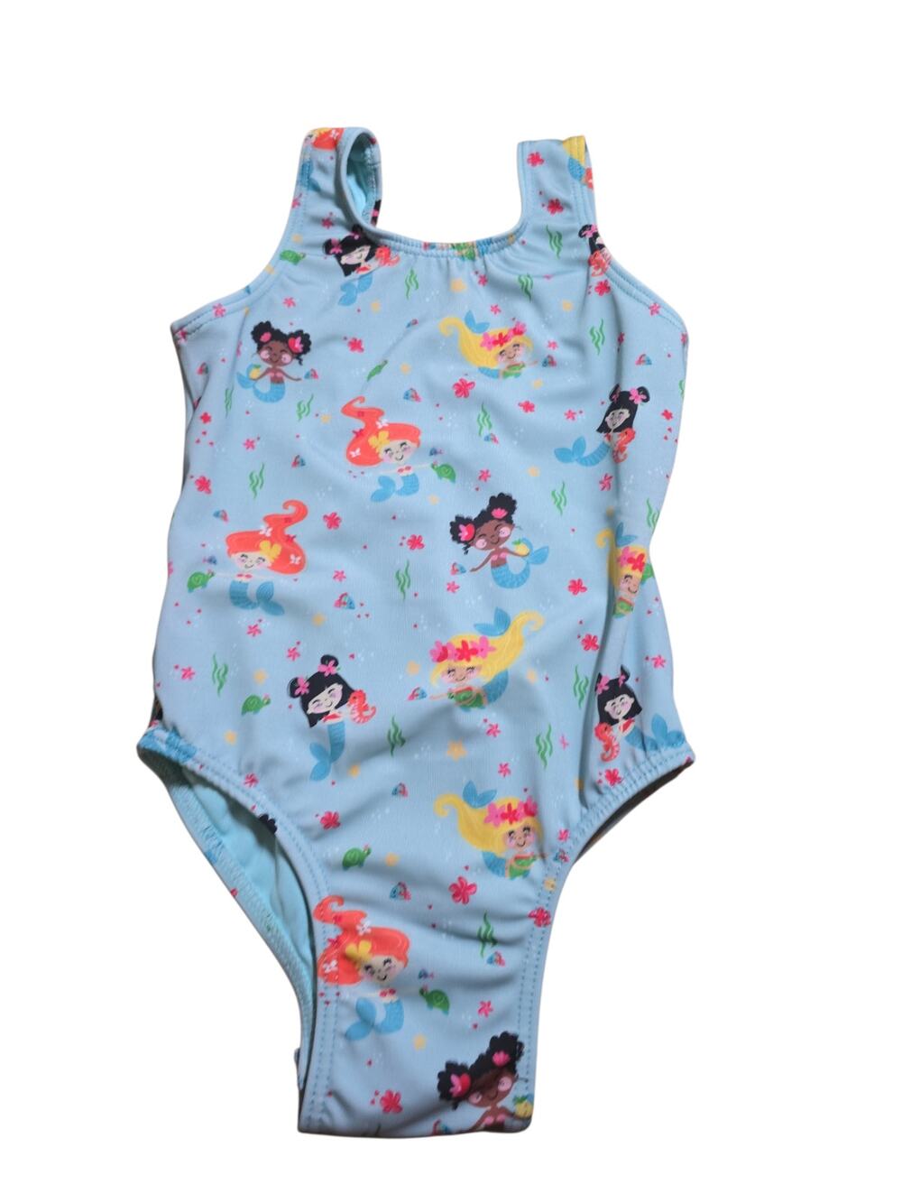 Coco Moon One Piece Mermaid Print Swimsuit